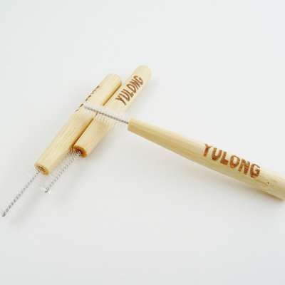 Eco-friendly biodegradable bamboo interdental brush